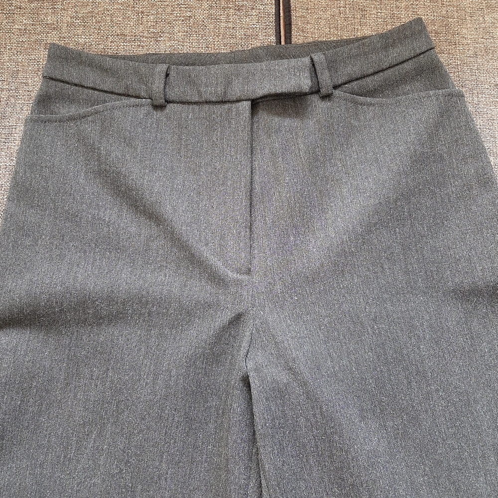 Holt Renfrew Straight Leg Pants In Dark Gray - Picture 3 of 10
